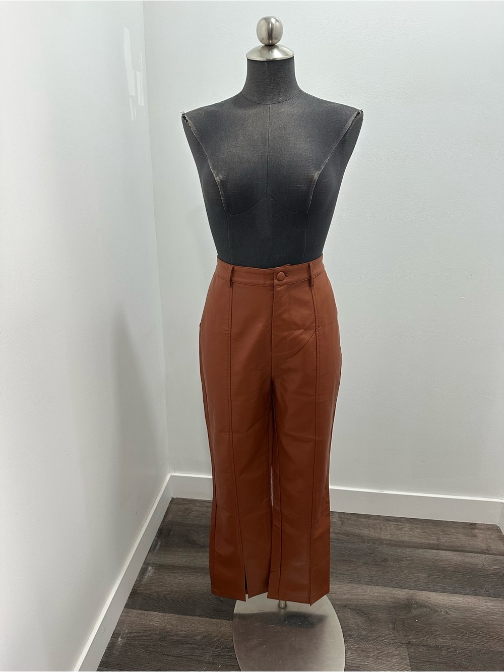 Gilli High-Rise Wide-Leg Pants in Burnt Orange